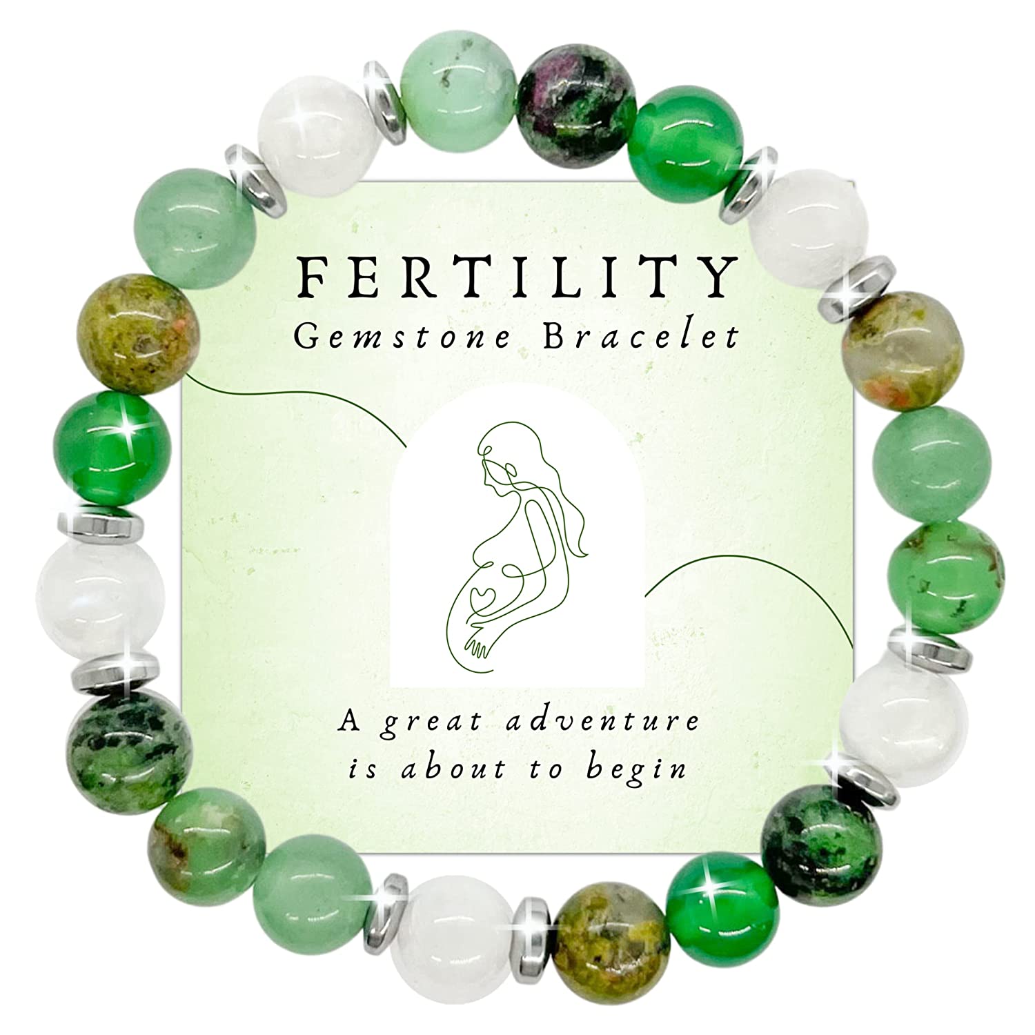 fertility-gifts-green-bracelet